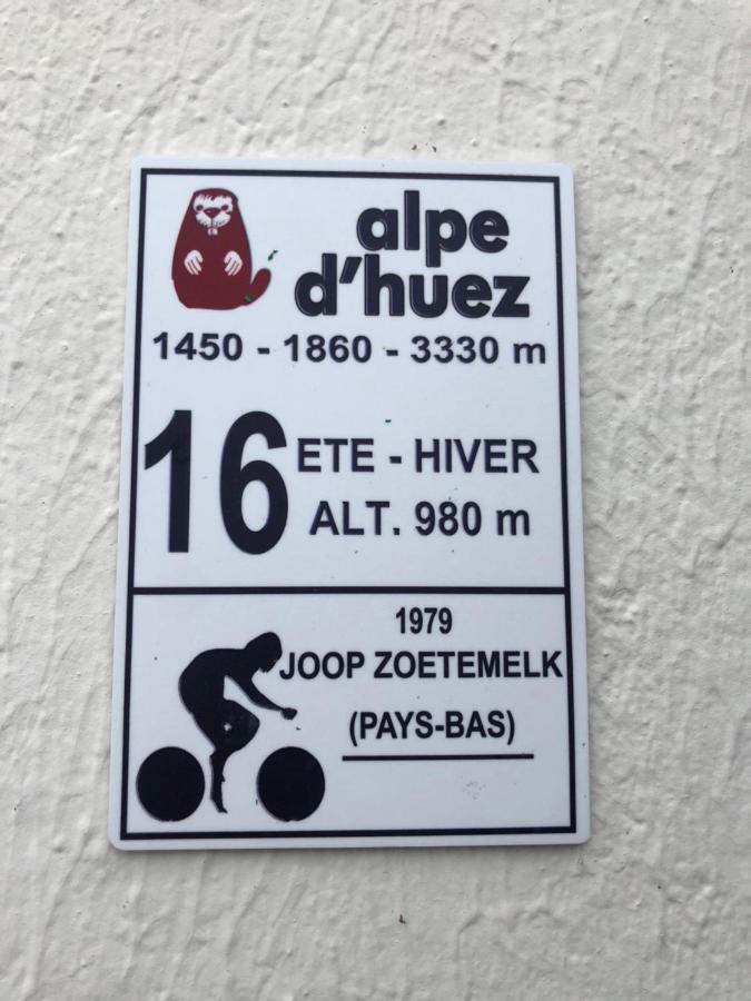 Appartement Rez De Jardin Montee De L'Alpe D'Huez La Garde  Bagian luar foto
